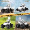Fippy Remote Control RC Truck, 1:16 Amphibious Remote Control Car with Water Squirt, Waterproof RC Monster Truck, 4WD All-Terrain Off-Road Pickup RC Trucks Gift for Kids Boys view 4