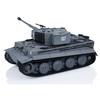 wheelfun US in Stock, Taigen 1/24 RC Battle Tank Tiger I RC Infrared Combat Military Tanks End-Term Chassis Recoil LED Flash Gray Tank Model view 4