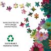 1000 Piece Adult Jigsaw Puzzle, Colourful Flowers, Gift for Jigsaw Lovers view 4