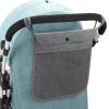 Accmor Universal Stroller Organizer, Mesh Bag Fits for Uppababy, Nuna, Britax, Doona Strollers, Non-Slip Adjustable Stroller Mesh Cargo Net Storage Caddy Accessories view 2