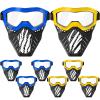 8 Pack Tactical Mask Compatible with Nerf Rival, Apollo, Zeus, Khaos, Atlas, Artemis Blasters Rival Mask view 1