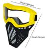 8 Pack Tactical Mask Compatible with Nerf Rival, Apollo, Zeus, Khaos, Atlas, Artemis Blasters Rival Mask view 2