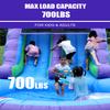 26ft Commercial Double Water Slides for Adults Backyard with 2 WaterSlides+Climbing Wall,Blow Up 100% PVC Inflatable Water Slides for Outdoor Family,Giant Splash Pool Water Slide 26x12x14 FT view 4