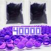 Gel Balls Blaster Ammo Splat r Ball Refill 7-8 mm,2 Packs,40,000 Pieces Orby Blasters Rounds Gel Splatter Blaster Refill, for Ages 14+ (Purple) view 1