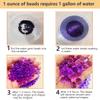 Gel Balls Blaster Ammo Splat r Ball Refill 7-8 mm,2 Packs,40,000 Pieces Orby Blasters Rounds Gel Splatter Blaster Refill, for Ages 14+ (Purple) view 3