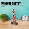 QANYEGN Duck On Tin Toy, Handmade Delicate Clockwork, Clockwork Tin Toy for Adult Collection Home Bar Decoration view 2