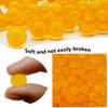 Gel Balls Blaster Ammo Splat r Ball Refill 7-8 mm,2 Packs,40,000 Pieces Orby Blasters Rounds Gel Splatter Blaster Refill, for Ages 14+ (Orange) view 2