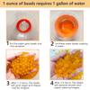 Gel Balls Blaster Ammo Splat r Ball Refill 7-8 mm,2 Packs,40,000 Pieces Orby Blasters Rounds Gel Splatter Blaster Refill, for Ages 14+ (Orange) view 3