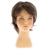 Dsimeig Brown Kids Wig Short Wavy Child Synthetic Boys Cosplay Halloween Costume Party Use view 2