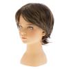 Dsimeig Brown Kids Wig Short Wavy Child Synthetic Boys Cosplay Halloween Costume Party Use view 3