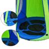 40" Hanging Tent Saucer Swing - 2 in 1 Kids Detachable Hanging Chair Swing Tent Set,Hammock Nest Pod Swing Seat for Boys/Girls,Children Outdoor Indoor Play House with Tent,Max Capacity 330 LBS (Blue) view 4
