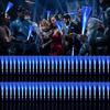 YOFOBU 72 PCS Blue Fiber Optic Wands Glow Fiber Wands Bulk LED Light Up Wands with 3 Flashing Modes LED Flashing Sticks for Easter,Mother's Day,July 4th Christmas Wedding Gender Reveal Birthday view 1