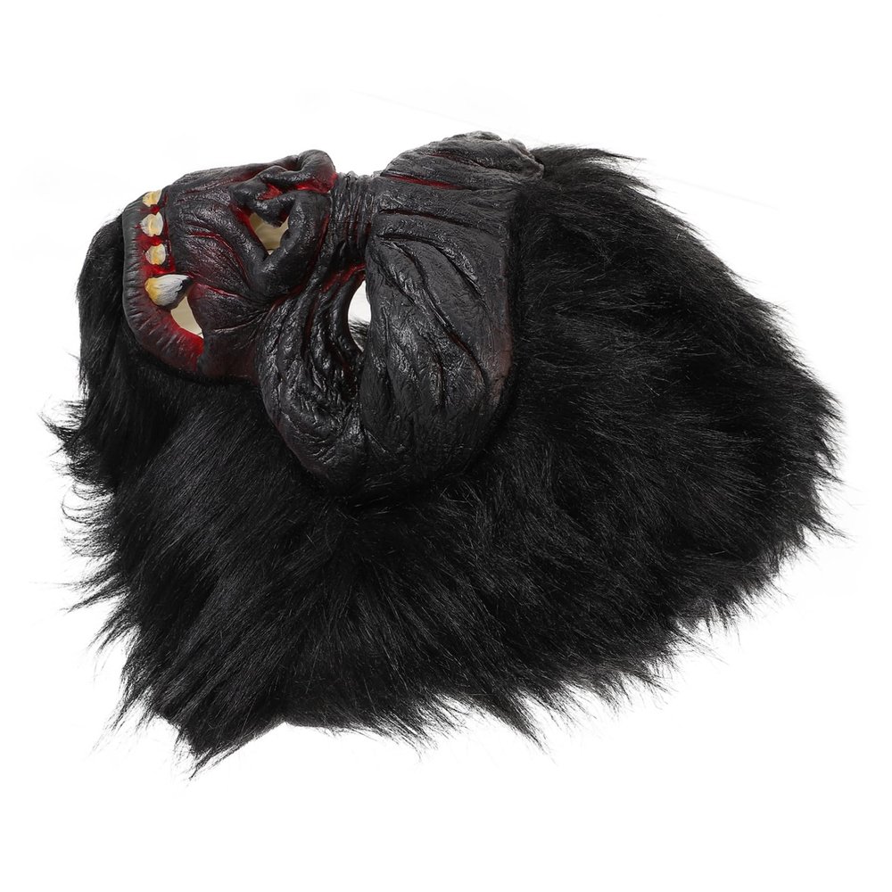 Totority Gorilla Mask for Halloween Costume Realistic Animal Prop for Parties Lightweight Comfortable for Carnival Cosplay and Themed Events
