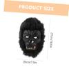 Totority Gorilla Mask for Halloween Costume Realistic Animal Prop for Parties Lightweight Comfortable for Carnival Cosplay and Themed Events view 2