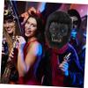Totority Gorilla Mask for Halloween Costume Realistic Animal Prop for Parties Lightweight Comfortable for Carnival Cosplay and Themed Events view 3