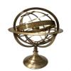 18'' Brass Armillary Globe, Engraved Armillary Sphere, Astrolabe Globe, Engraved Armillary, Home & Office Decor view 1