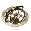 18'' Brass Armillary Globe, Engraved Armillary Sphere, Astrolabe Globe, Engraved Armillary, Home & Office Decor view 2