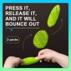 Fidget Worm Toy - Fidget Toys Adults | Sensory Toys for Kids with Autism & ADHD | Fidgets for Kids & Teens | Calming Tools for Stress | 2-Pack Quiet Fidget Toys for Desk & Classroom (Green+Blue,Small) view 4