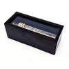 Antique Black Liquid Wheel Kaleidoscope Vintage Maritime Optical Brass Collectible Nautical Gift Wooden Box view 2