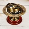 Brass Armillary Sphere Astrolabe Nautical Marine Tabletop Globe Armillary Sphere Globe Spherical 5 Inch view 3