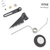Rc Airplane Landing Gear Kit Tail Wheel Stand for Model Aircraft Accessories Sturdy Stable Design view 3