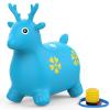 CIVRMZPTK Inflatable Cow Toy Thickened Vaulting Horse view 1