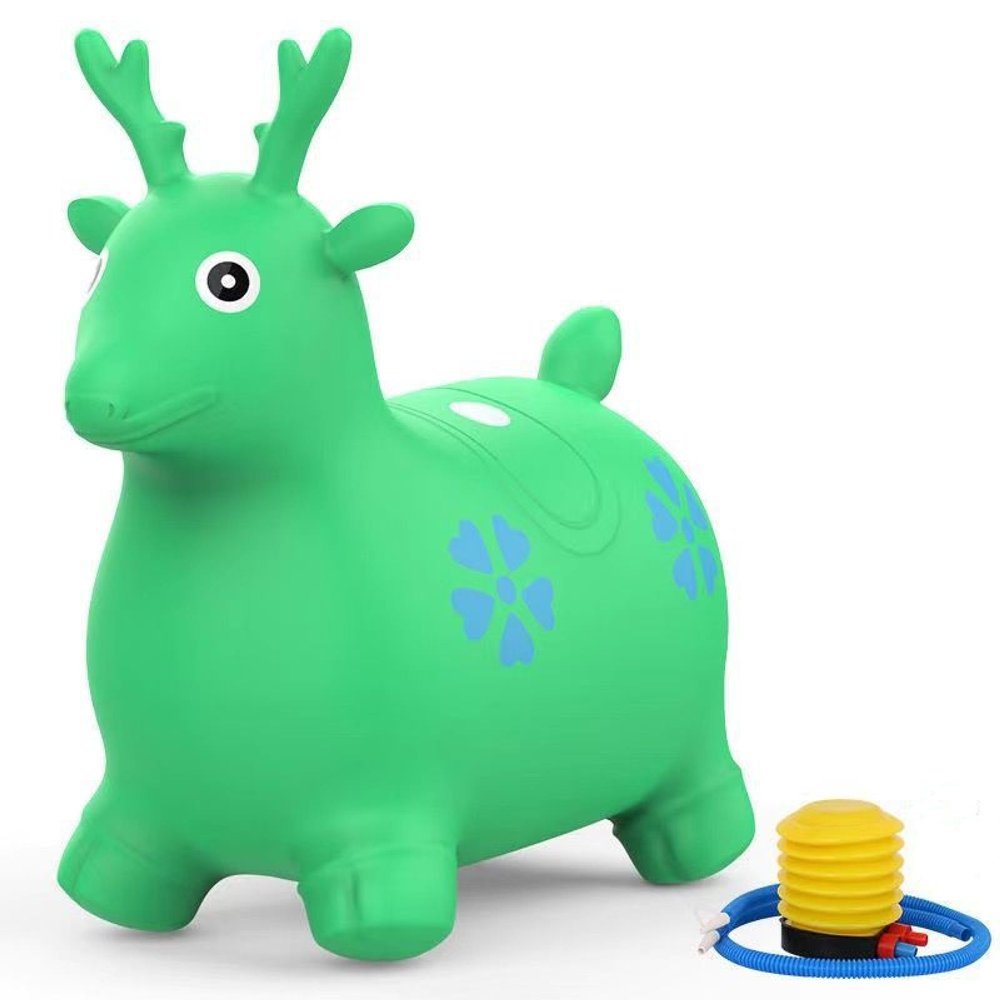 CIVRMZPTK Inflatable Cow Toy Thickened Vaulting Horse