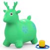 CIVRMZPTK Inflatable Cow Toy Thickened Vaulting Horse view 1
