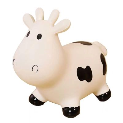 CIVRMZPTK Inflatable Cow Toy Thickened Vaulting Horse