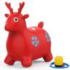 CIVRMZPTK Inflatable Cow Toy Thickened Vaulting Horse view 1