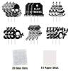 18pcs Pack RIP 20s Cupcake Toppers Death to My 20 Cupcake Toppers RIP to My 20s Birthday Decorations Death to My Twenties Party Decorations Men Women 30th Birthday Cupcake Toppers Party view 2