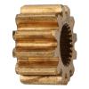 Akozon 430500250012 Servo Gear 12 Tooth Brass Gear 25 Tooth Spline MOD 0.8 Gear Replacement Servo, Multifunctional Accessory for Home Use view 3