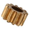 Akozon 430500250012 Servo Gear 12 Tooth Brass Gear 25 Tooth Spline MOD 0.8 Gear Replacement Servo, Multifunctional Accessory for Home Use view 4