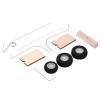 ZJchao RC Plane Landing Gear, RC Plane Accessories Main Landing Gear Wheel Kit Universal DIY Fixed Wing Model Aircraft Landing Gear Wheel Set RC Airplane Front Landing Gear RC Accessories view 2