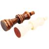 32PCS Wooden International Chess Game Set Wood Pieces Without Chessboard Interactive, Multifunctional Accessory for Home Use view 1