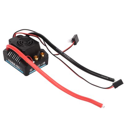 150A Brushless Electronic Speed Controller for /8 RC Cars Design Compatible with Sensorless Motors High Current Handling