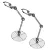 HONMEET 2pcs Heavy Duty Figure Stands Transparent Doll Holder Base for Models Dynamic Posing Support for Collectors and Display Enthusiasts view 1