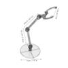 HONMEET 2pcs Heavy Duty Figure Stands Transparent Doll Holder Base for Models Dynamic Posing Support for Collectors and Display Enthusiasts view 2