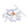 WOONEKY 60pcs Mechanical Set Premium Plastic Gear Assortment for Toy Cars and Mechanical Projects Versatile and Lightweight Parts view 1