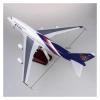 LIUSANGLIU Scale Aircraft 1/160 for Thailand 380 with LED Light Wood Stand Simulated Scale Aircraft Collection Souvenirs Gifts Suitable for Display(with Light) view 2