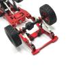 RC Car Parts for MN82 LC79 Steel Rear Axle Shock Absorber Leaf Springs Mount Decoration 1/12 RC Car Upgrade Parts Replacement Car Accessories(Leaf Springs) view 3