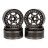 4Pcs 1.9" Brass Beadlock Wheel Rim Hub for 1/10 TRX4 TRX6 SCX10 Gen 8 7 D90 VS4-10 view 1