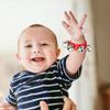 2 Children Wrist Bells, Ankle Ring Toy Bracelet Bell Foot Rattles for Kids (Red view 3