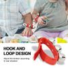 2 Children Wrist Bells, Ankle Ring Toy Bracelet Bell Foot Rattles for Kids (Red view 4