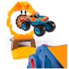 Monster Jam El Toro Loco Long Jump Playset, Exclusive Edition, Includes Die-Cast Truck, Ramp Launcher, Flaming Ring & Crush Cars, Stunt Toy for Kids Ages 3+ by Spin Master view 3