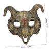 Totority Scary Goat Skull Mask for Halloween Unique Animal Prop for Parties Festivals and Cosplay Events Creative Decorative Face Accessory for Festive Atmosphere view 2