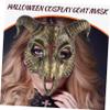 Totority Scary Goat Skull Mask for Halloween Unique Animal Prop for Parties Festivals and Cosplay Events Creative Decorative Face Accessory for Festive Atmosphere view 3