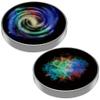 Spin Top Starry Mini Luminous Stainless Steel Stress Relief Spinning Top Polished Portable Spinning Tops for Adults Kids Birthday Gift, Style1 view 2