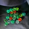 10pcs Glass Marbles,12mm Glow in Dark Marbles,Decorative Luminous Glass Marbles Glass Ball Runs,Chinese Checkers Marbles(Grey) view 3