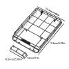 1/12 Plastic Car Roof Rack Luggage Carrier for MN90 D90 Rock Crawler RC Car DIY view 4